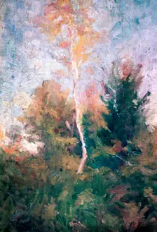 The Birch c1889-1943. Artist: Rihard Jakopic