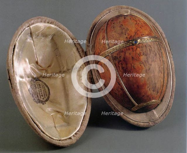 The Birch Egg, 1917. Artist: Pershin, Michail, (Fabergé manufacture) (19th century)