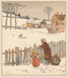 The Bird Trap mid-late 19th century. Creator: Randolph Caldecott