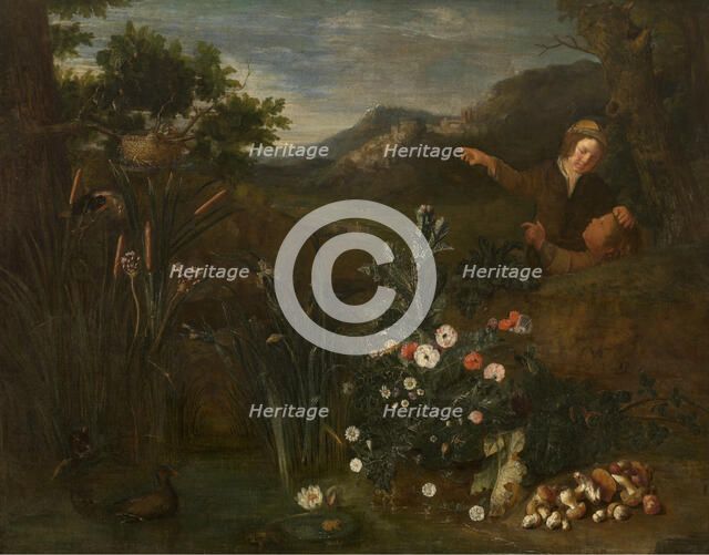 The Bird's Nest, c1700-1750. Creator: Peeter Snyers.