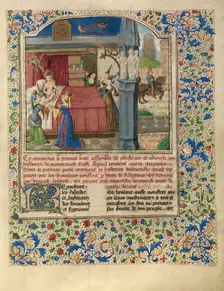 The Birth of Alexander; Livre des fais d'Alexandre le grant, about 1470-1475. Creator: Master of the Jardin de vertueuse consolation