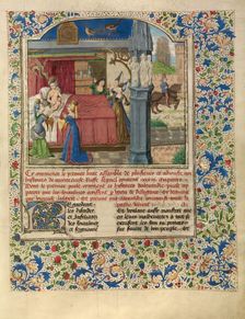 The Birth of Alexander; Livre des fais d'Alexandre le grant, about 1470-1475. Creator: Master of the Jardin de vertueuse consolation