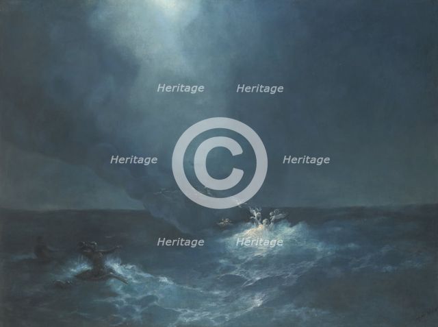 The Birth of Aphrodite, 1887. Artist: Aivazovsky, Ivan Konstantinovich (1817-1900)