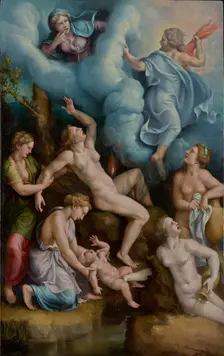 The Birth of Bacchus, about 1530s. Creator: Giulio Romano