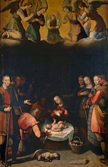 The Birth of Christ, 1603. Creator: Juan Pantoja de la Cruz