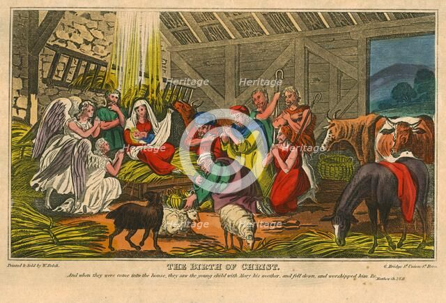 'The Birth of Christ'. Creator: Unknown.