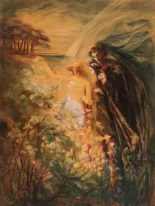 The Birth of Fand, late 19th-early 20th century. Creator: Da Loria Norman