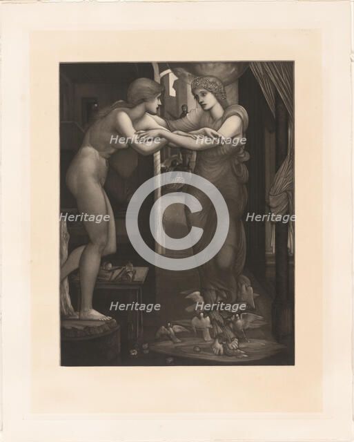 The Birth of Galatea, 1885. Creator: Charles William Campbell.