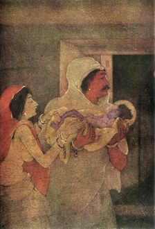 The Birth of Krishna 1920. Creator: Unknown