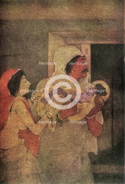 'The Birth of Krishna', 1920. Creator: Unknown.