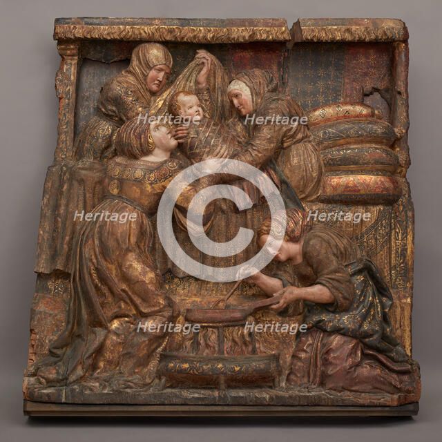 The Birth of Saint John the Baptist, About 1525. Creator: Unknown.