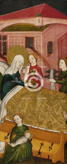 The Birth of the Virgin, 1430. Creator: Anon.