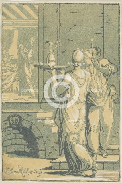 The Birth of the Virgin, 1722. Creator: Anton Maria Zanetti.