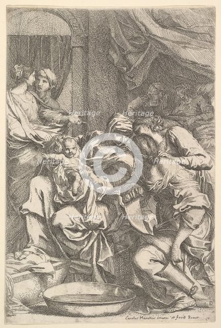 The Birth of the Virgin. Creator: Carlo Maratti.
