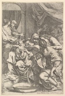 The Birth of the Virgin. Creator: Carlo Maratti
