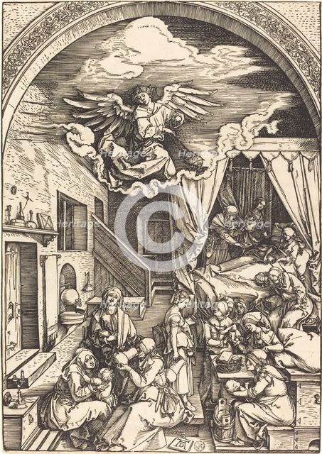 The Birth of the Virgin, c. 1503/1504. Creator: Albrecht Durer.