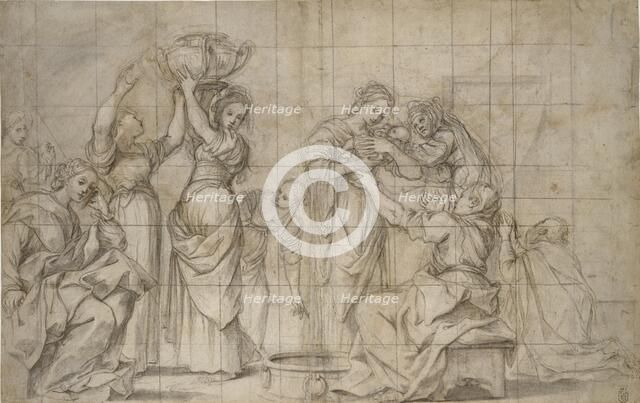 The Birth of the Baptist, c1575-1610. Artist: Lodovico Carracci.