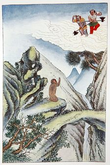 The Birth of the Monkey 1922. Creator: Unknown
