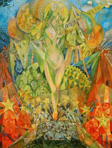 The Birth of the New Human, 1923. Creator: Vogeler, Heinrich (1872-1942)