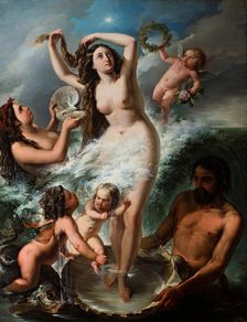 The Birth of Venus, 1860. Creator: Antonio Gómez y Cros
