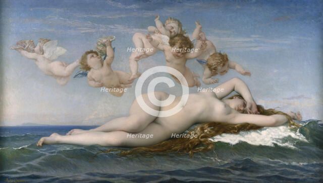 The Birth of Venus, 1863. Artist: Cabanel, Alexandre (1823-1889)