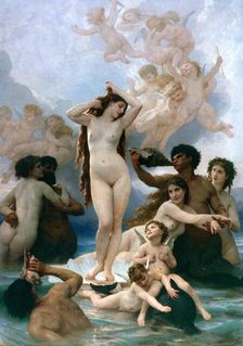 The Birth of Venus 1879. Artist: William-Adolphe Bouguereau