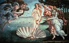The Birth of Venus c1482. Artist: Sandro Botticelli