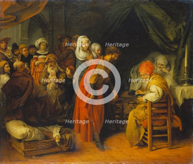 The Birth and Naming of St John the Baptist, c1660-1669. Creator: Barent Fabritius.