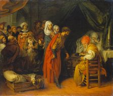 The Birth and Naming of St John the Baptist, c1660-1669. Creator: Barent Fabritius
