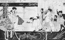 The Birthday of Madame Cigale c1893. Artist: Aubrey Beardsley