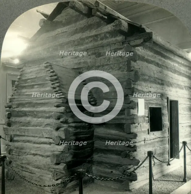 'The Birthplace of Abraham Lincoln, Hodgensville, Kentucky', c1930s. Creator: Unknown.