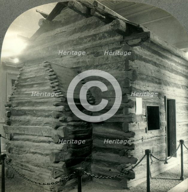 'The Birthplace of Abraham Lincoln, Hodgensville, Kentucky', c1930s. Creator: Unknown.