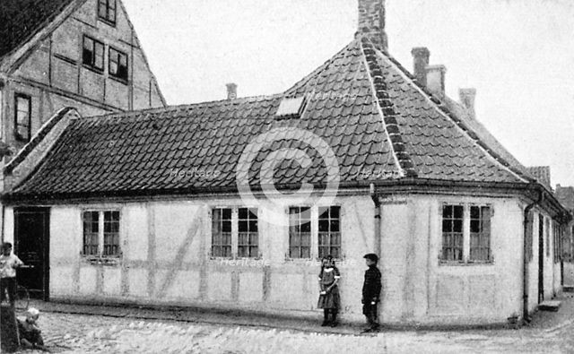 The birthplace of Hans Andersen, Odense, Denmark, c1920. Artist: Unknown