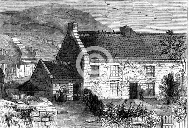 The Birthplace of Mr. Robert Stephenson, M.P., C.E., 1858. Creator: Unknown.