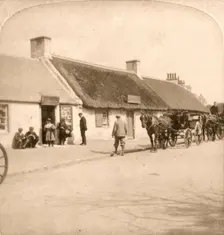 The Birthplace of Robert Burns, Ayr, Scotland 1896. Creator: Works and Sun Sculpture Studios