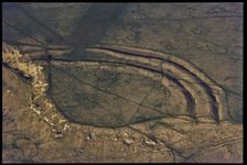 The bivallate Iron Age hillfort of Cleeve Cloud, Cleeve Hill, Gloucestershire, 1971. Creator: Jim Hancock