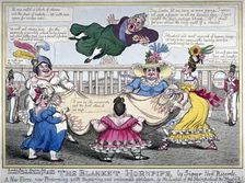 The Blanket Hornpipe... 1820. Artist: WE