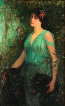 The Black Orchid, 1907. Creator: Frederick Stuart Church