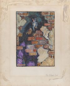 The Black Cat, for Edgar Allan Poe's Selected Tales of Mystery, 1909, 1909. Creator: Byam Shaw