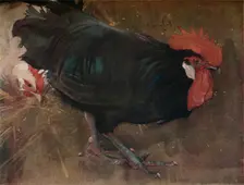The Black Cock c1894. Artist: Joseph Crawhall