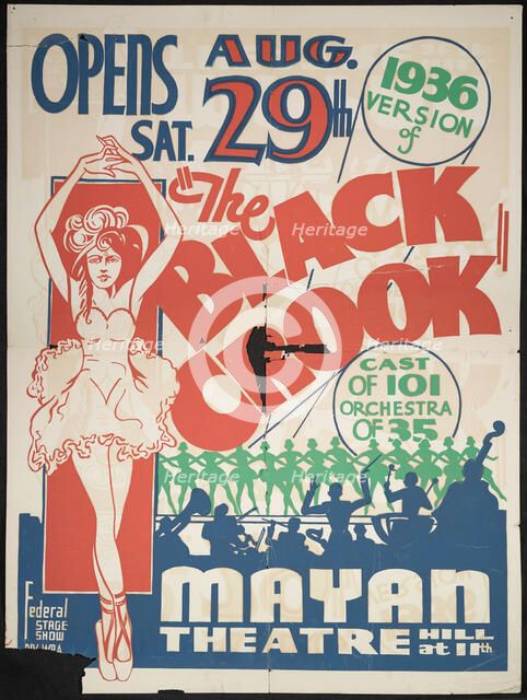 The Black Crook, Los Angeles, 1936. Creator: Unknown.