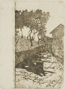 The Black Dog, n.d. Creator: Giovanni Fattori