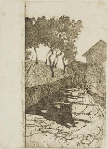 The Black Dog, n.d. Creator: Giovanni Fattori