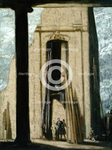 The Black Pillar, c1890-1940. Creator: James Pryde.