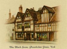 The Black Swan, Peaseholme Green, York 1936. Creator: Unknown