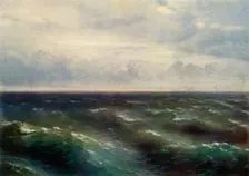 The Black Sea 1881, (1965). Creator: Ivan Ayvazovsky