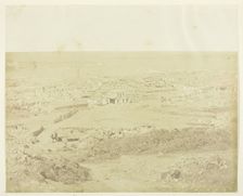 The Black Sea, Entrance of the Great Harbour, 1855. Creator: James Robertson