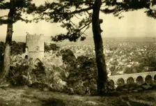 The Black Tower, Mödling, Lower Austria, c1935. Creator: Unknown