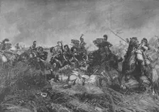 The Black Watch (42nd Royal Highlanders) at Quatre Bras 1902