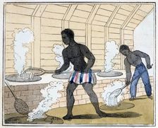 The Blackman's Lament on how to make Sugar 1813. Artist: Amelia Alderson Opie